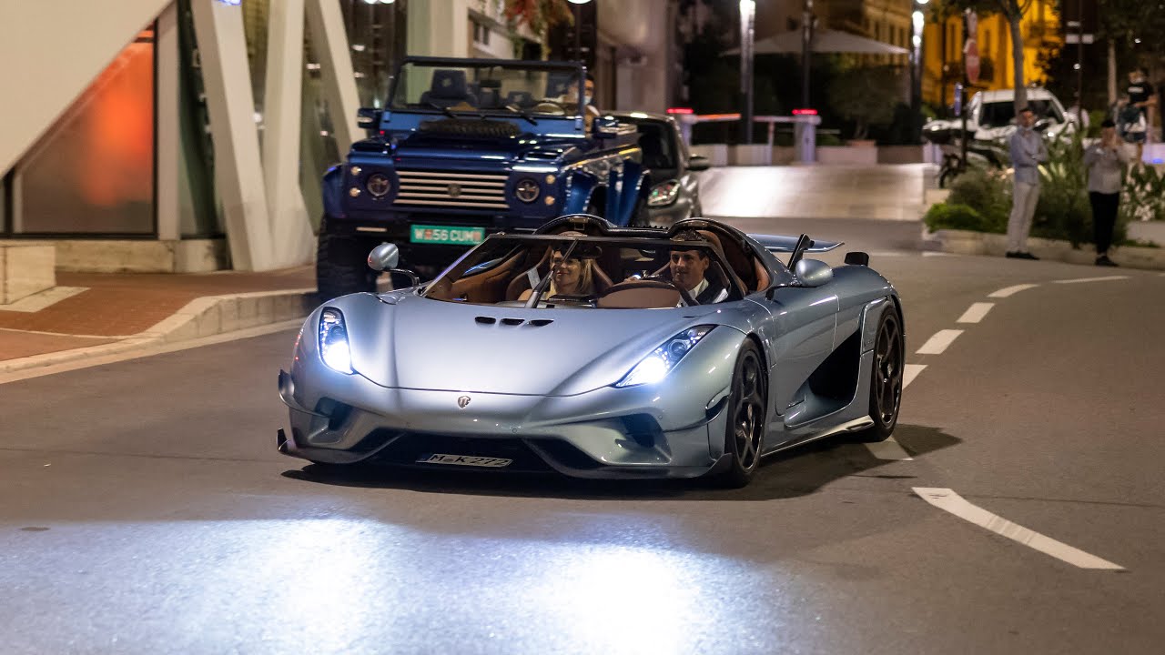 Supercars in Monaco 2021 - VOL. 29 (Regera, LaFerrari, Carrera GT, Chiron, 918 Spyder, Veyron)