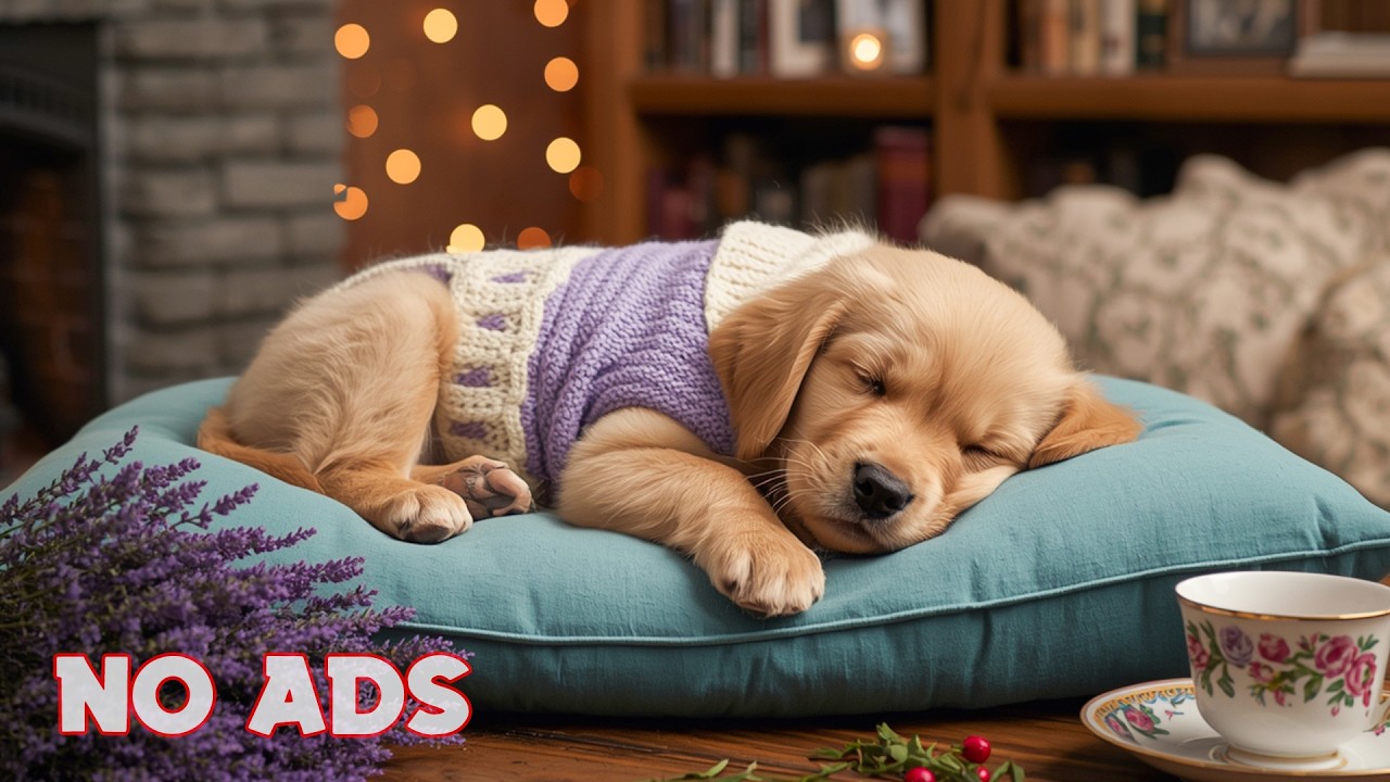 12 HOURS of Relaxing Music For Dogs 🧠 Overstimulation Relief & Gentle Calm 💤 No Ads