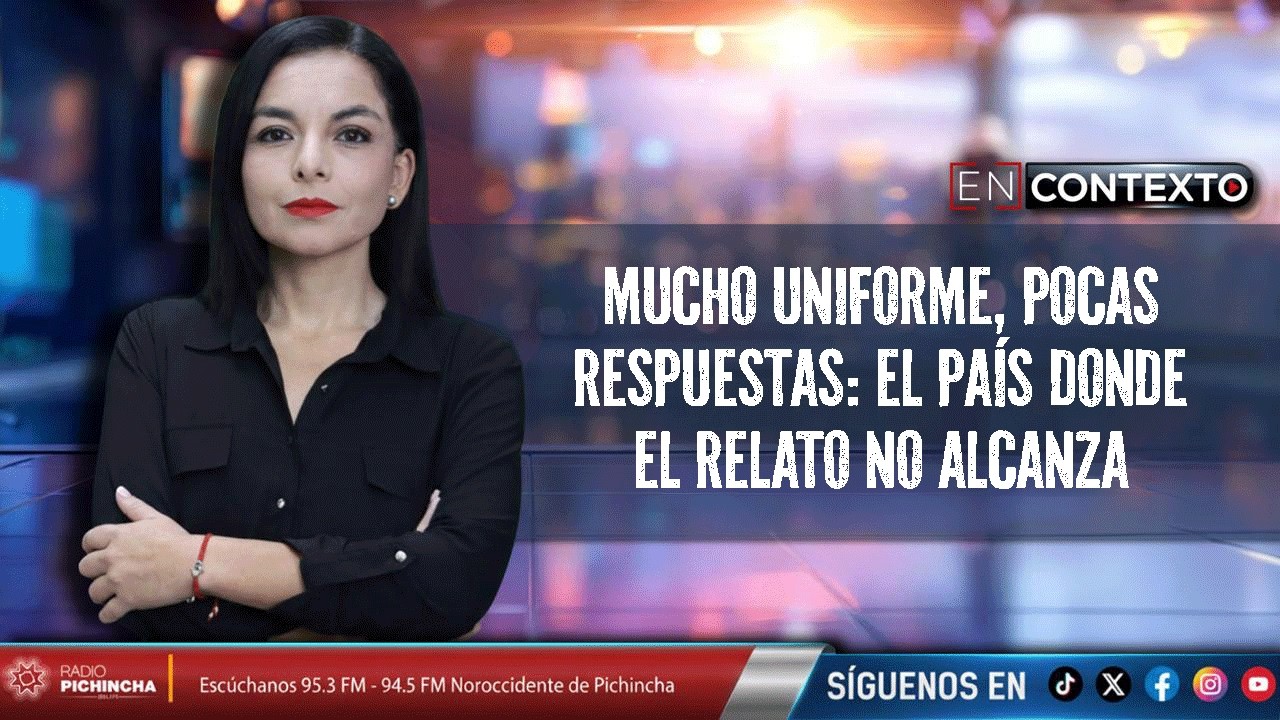Mucho uniforme, pocas respuestas: el país donde el relato no alcanza