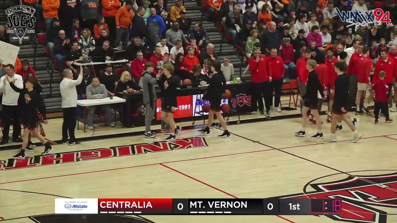 Mt. Vernon Rams Basketball vs. Centralia Orphans - 2024 Sectional Championship