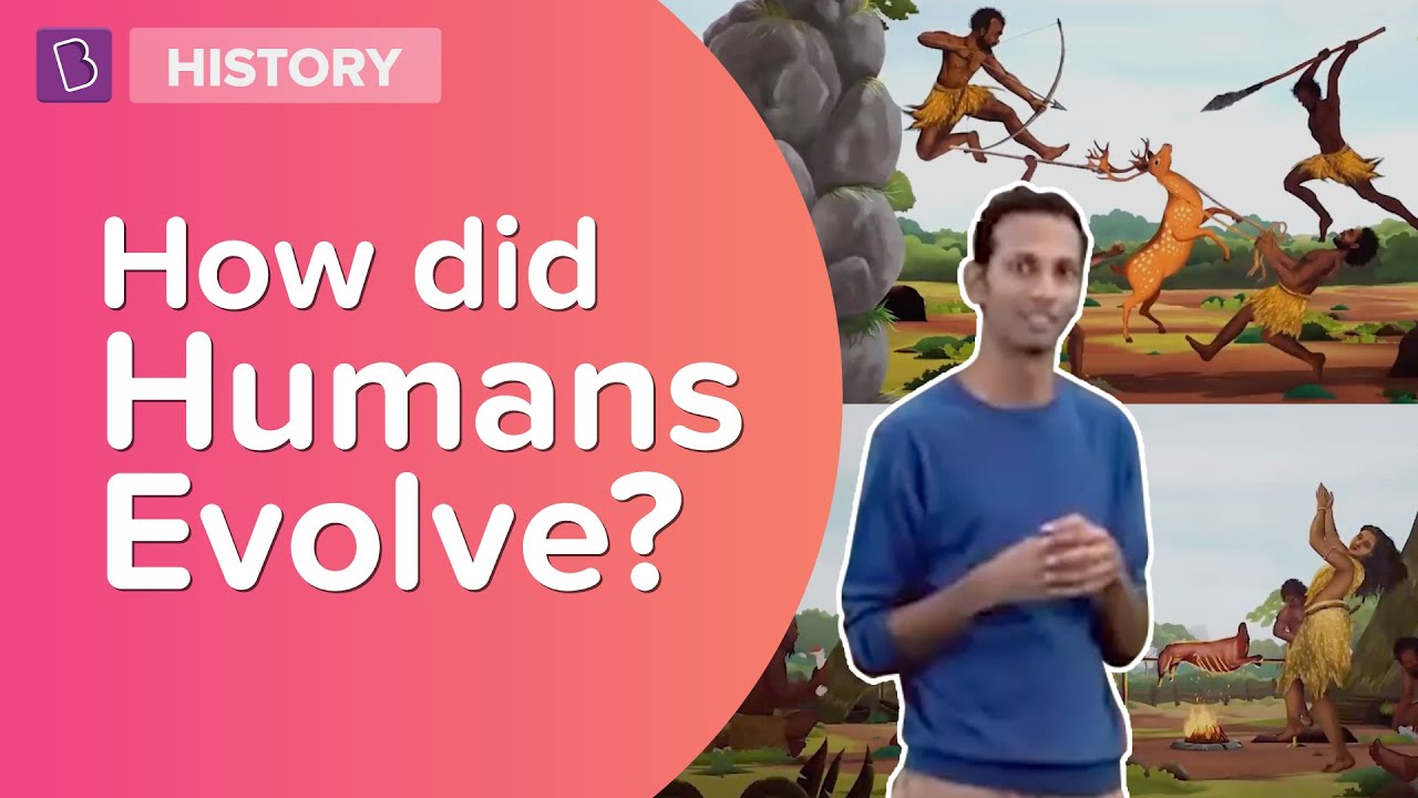 How Did Humans Evolve ? | Class 6 - History | Learn With BYJU'S