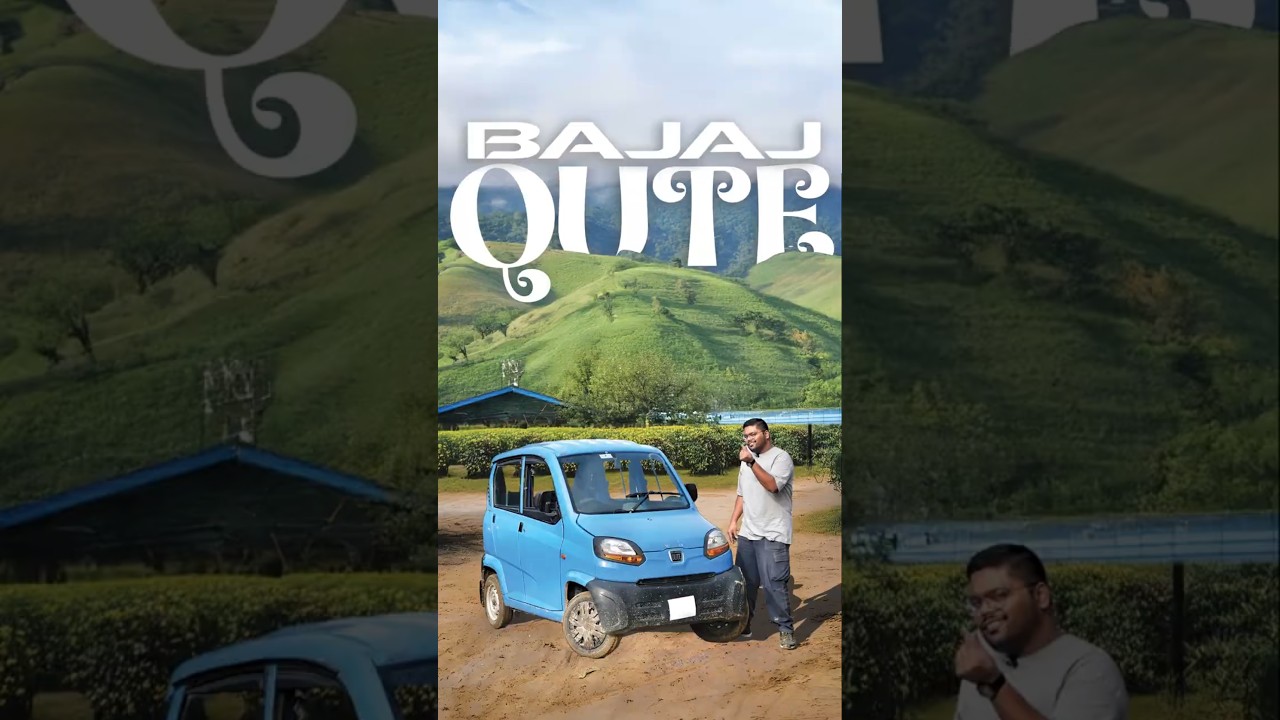 Bajaj Qute | A Cute Quadricycle 🎀 #cars24
