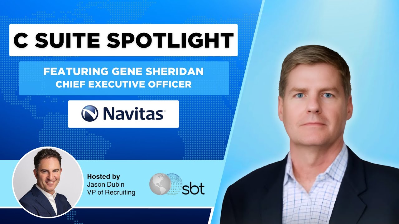 SBT C Suite Spotlight - Gene Sheridan, CEO Navitas Semiconductor - Full conversation