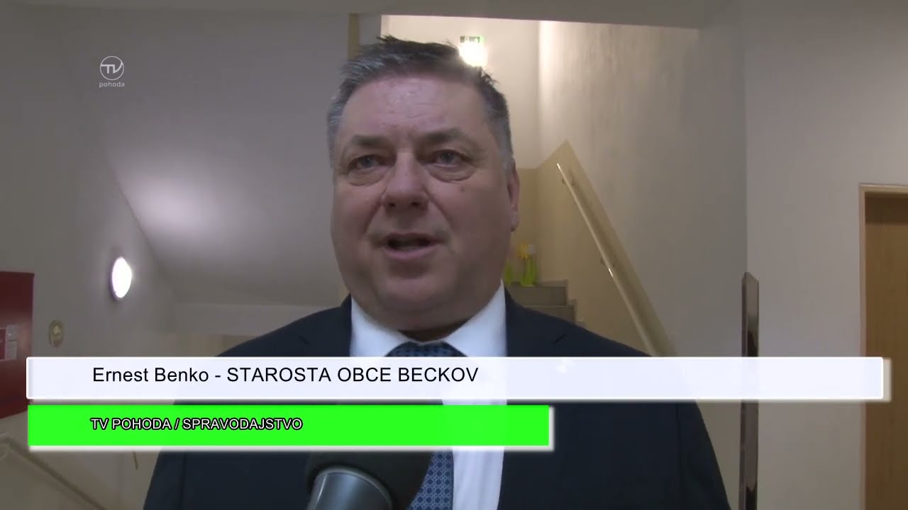 SLÁVNOSTNÉ OTVORENIE VYNOVENÉHO PAVILÓNU V ZŠ BECKOV