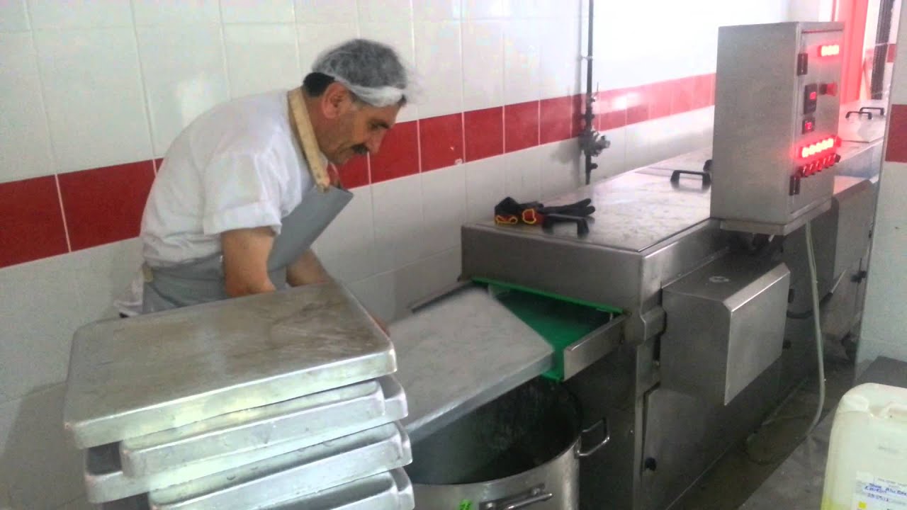 Tepsi Yıkama Makinesi Yazmak Makina