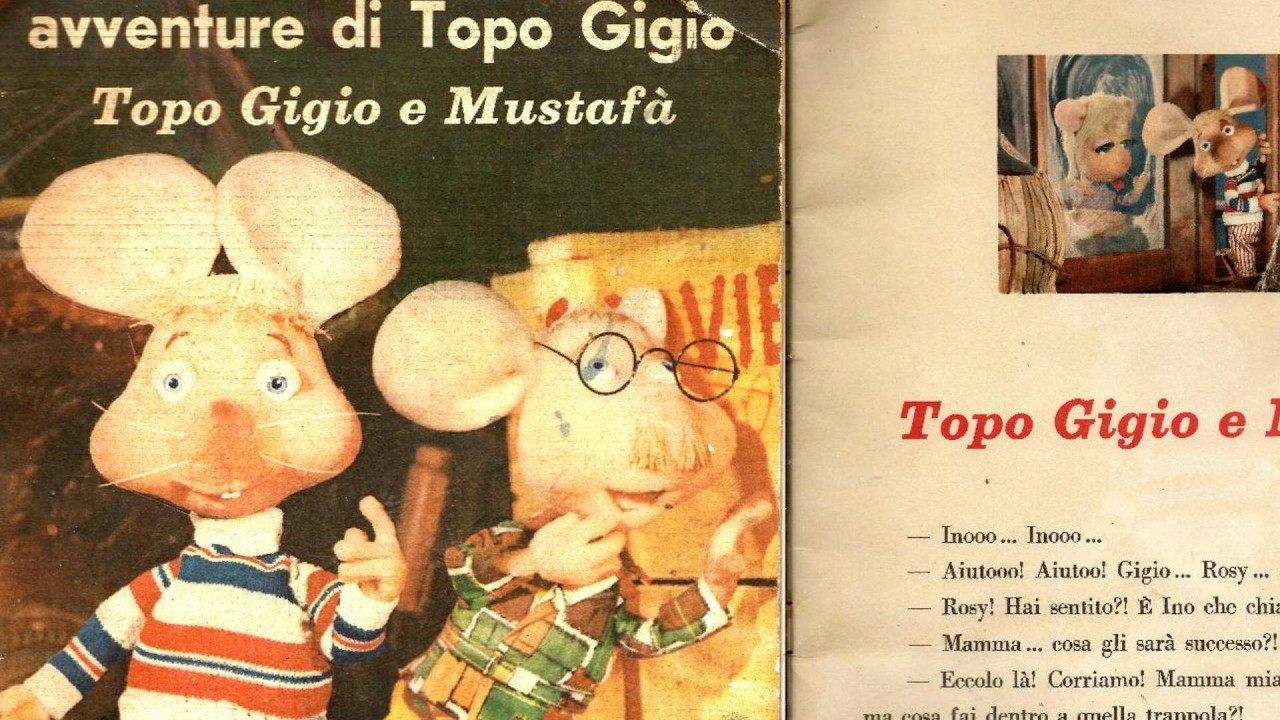 TOPO GIGIO e MUSTAFA' stampato nel 1961 - Ugo Mursia Editore.