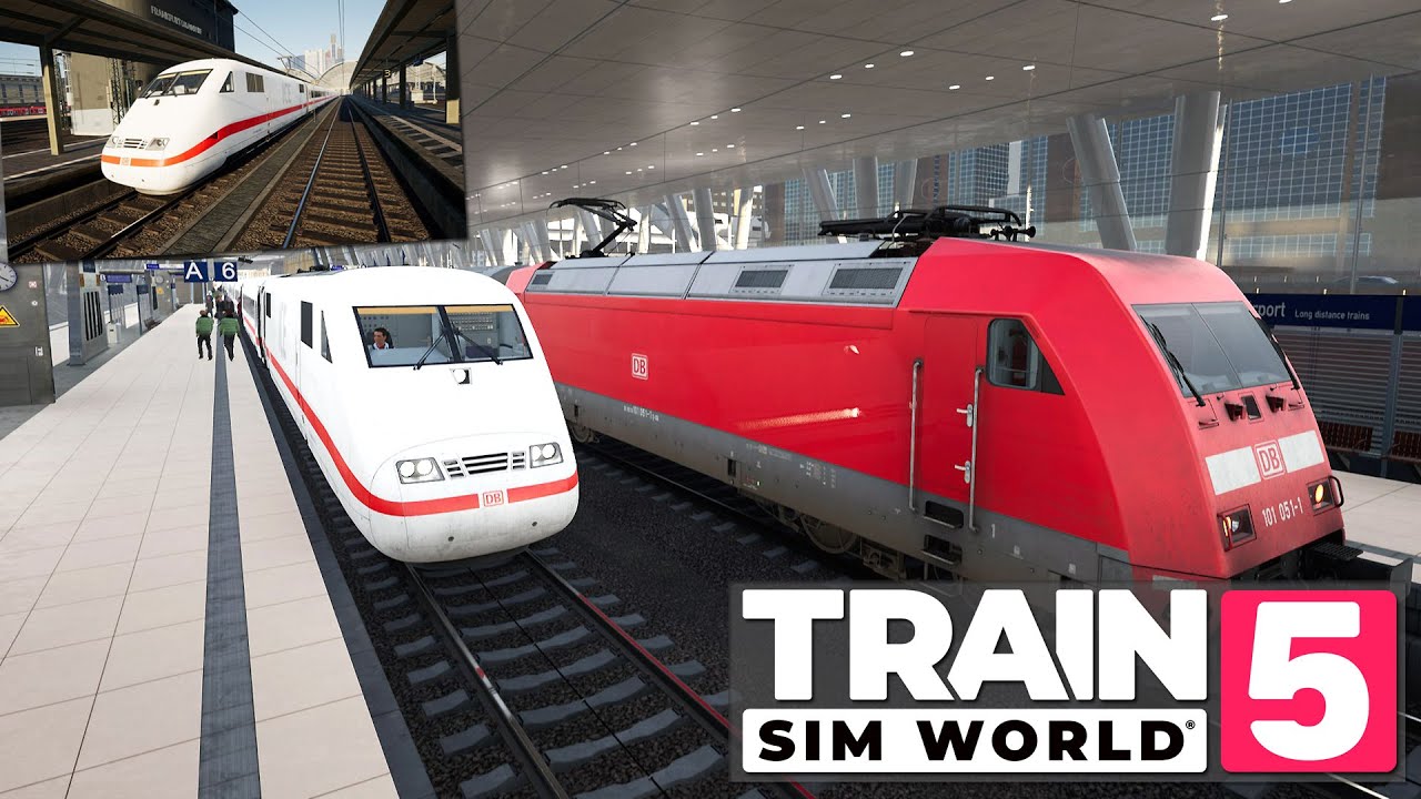 Train Sim World 5 ICE PARALLELFAHRT nach FAHRPLAN? | TSW5 S-Bahn Frankfurt Gameplay