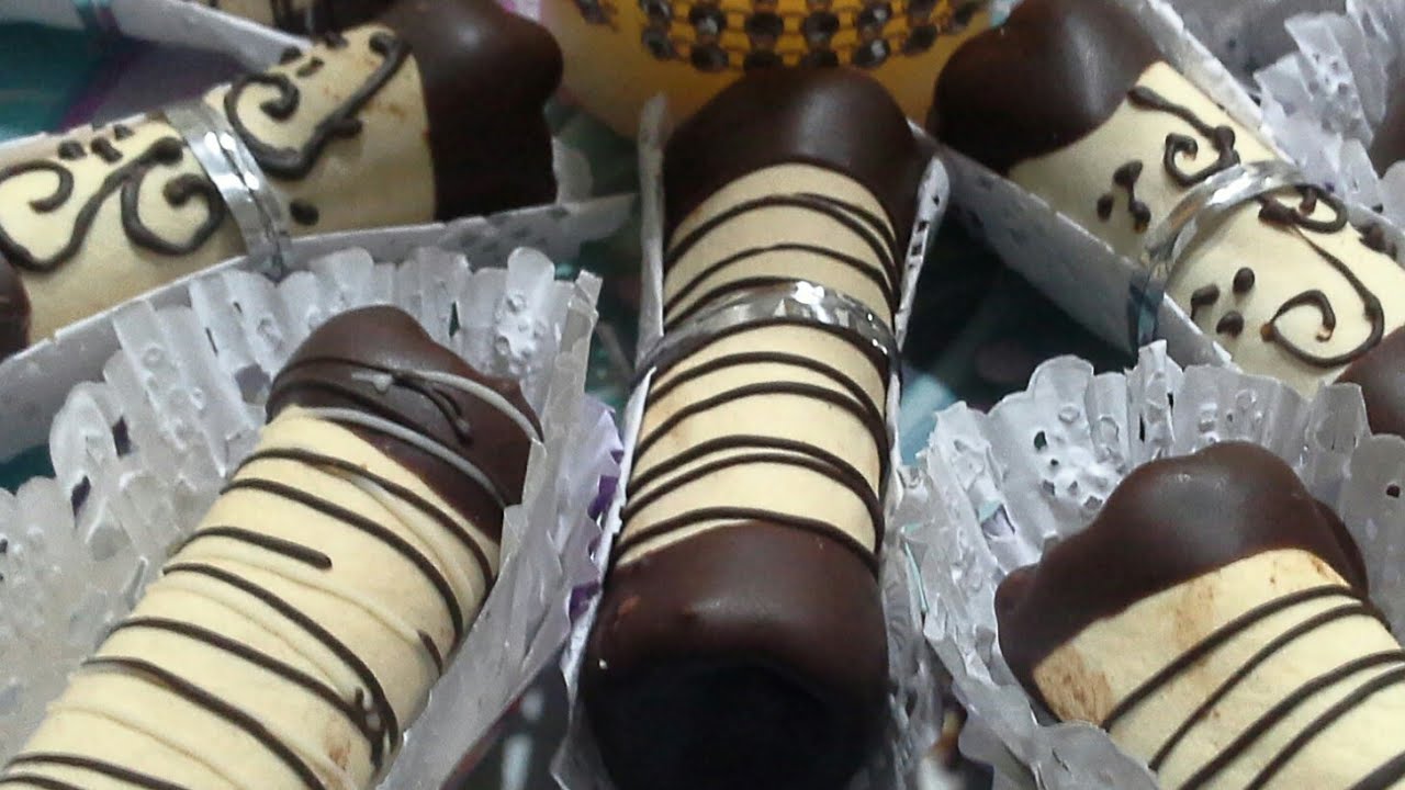 سقار بالشوكولا حلوة راقية وحشو لذيذ ممممممممممممم من مطبخ سلسبيل / Cigares aux chocolat /