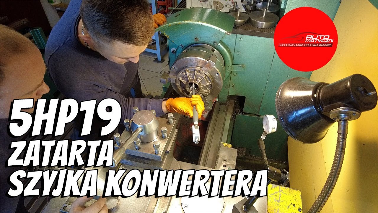 Typowa usterka skrzyni 5HP19... Zatarta panewka pompy oleju