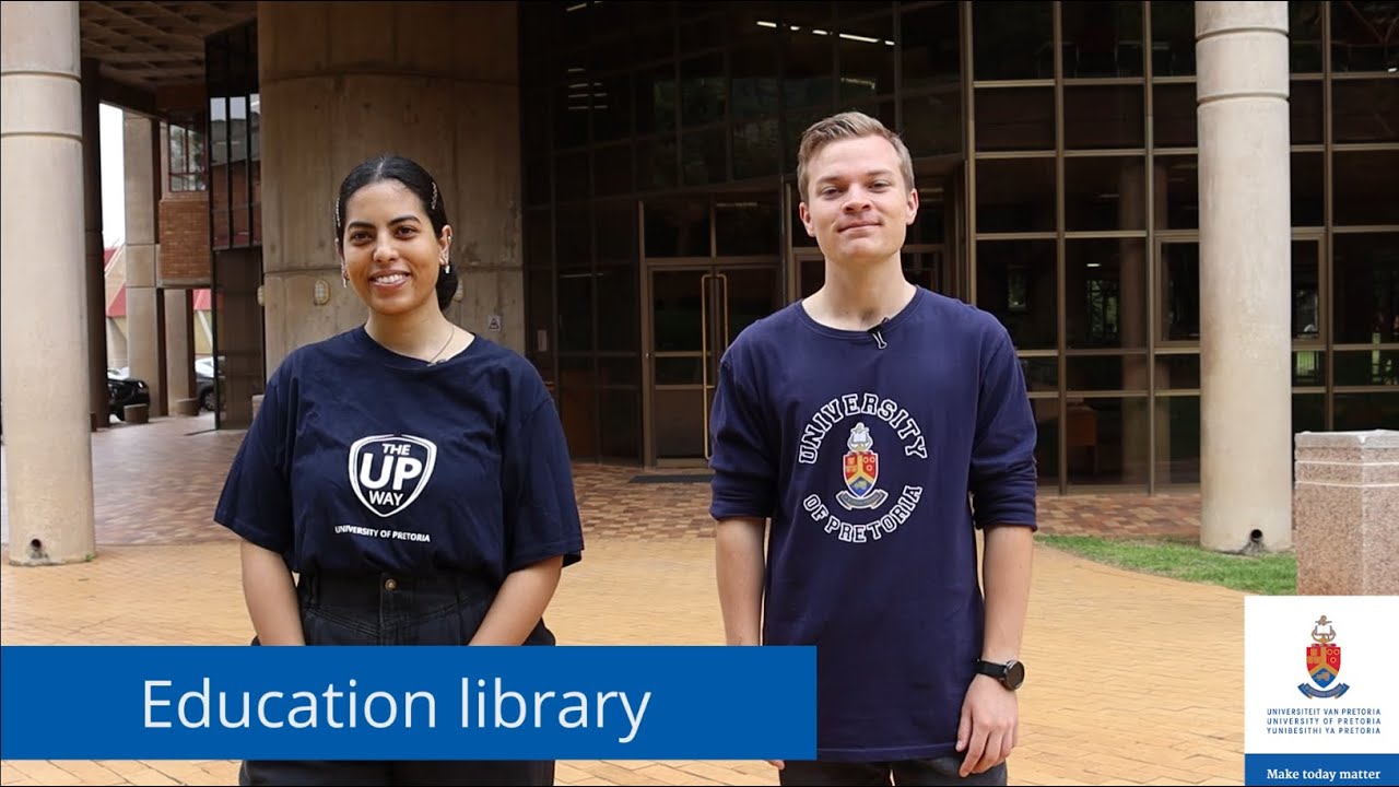 Virtual Library Tour - Education Library, Groenkloof Campus | The Department of Library Services