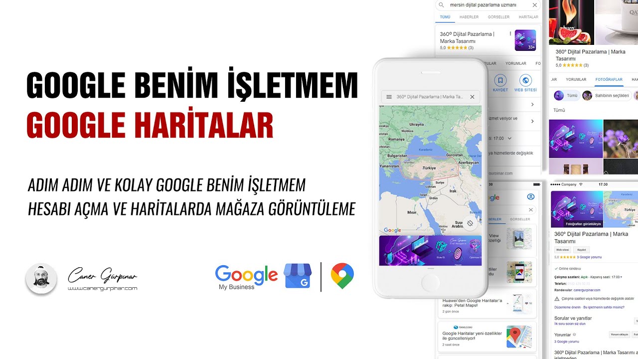 Google Haritalar Yer Ekleme / My Business İşletme Kaydı