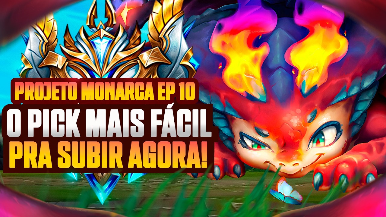 MESMO NERFADO, SMOLDER CONTINUA O ADC MAIS FORTE DO PATCH | PROJETO MONARCA EP.10 | LoL Wild Rift