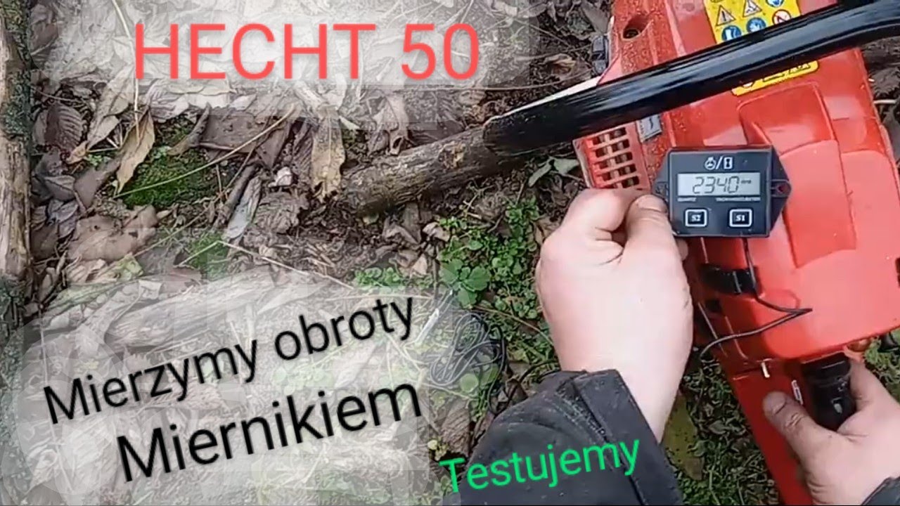 Hecht 50 jakie obroty max , kilka sł&oacute;w o tej budżetowej pilarce