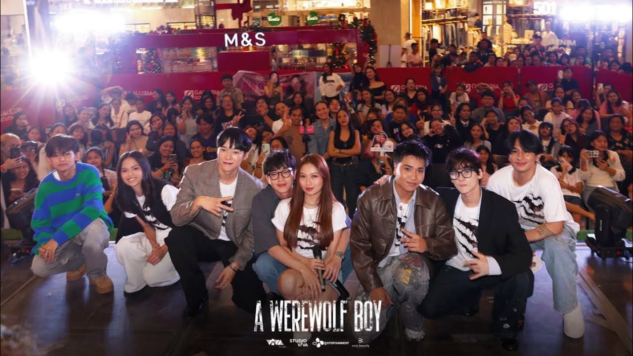 A Werewolf Boy Mall Tour Robinsons Galleria South GAT & Rabin Angles &Angela Muji 