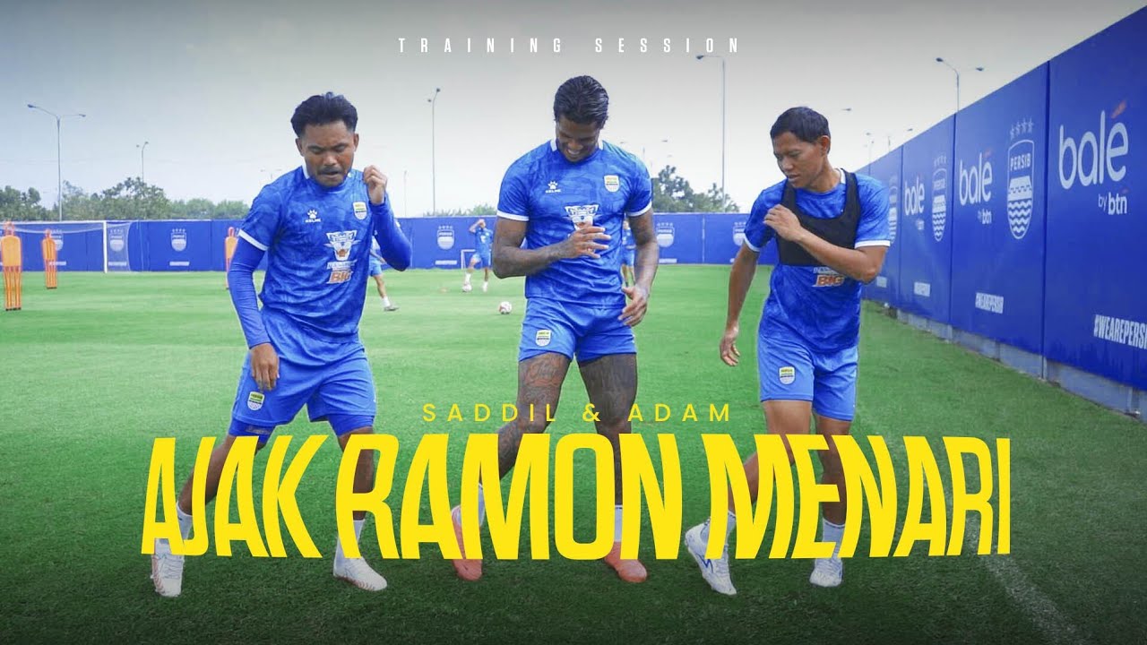 Ramon ajarin Adam dan Sadil Tarian yang Lagi Viral | Training Session 