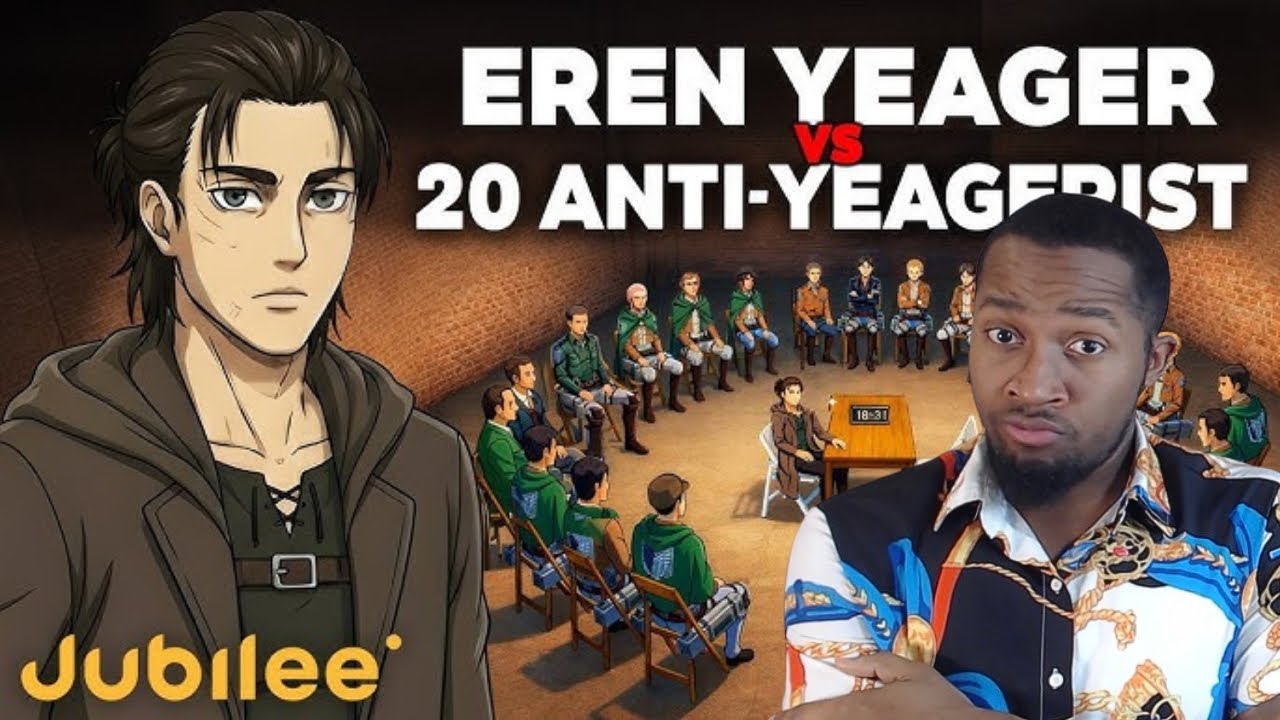 Was Eren Justified in Attack On Titan?! - Eren Yeager VS 20 Anti Yeagerist (Jubilee Parody)