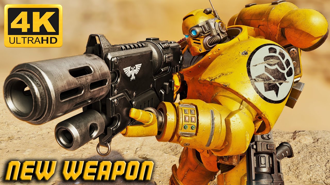 NEW WEAPON: COMBI MELTA GAMEPLAY - Warhammer 40k Space Marine 2 (4K)