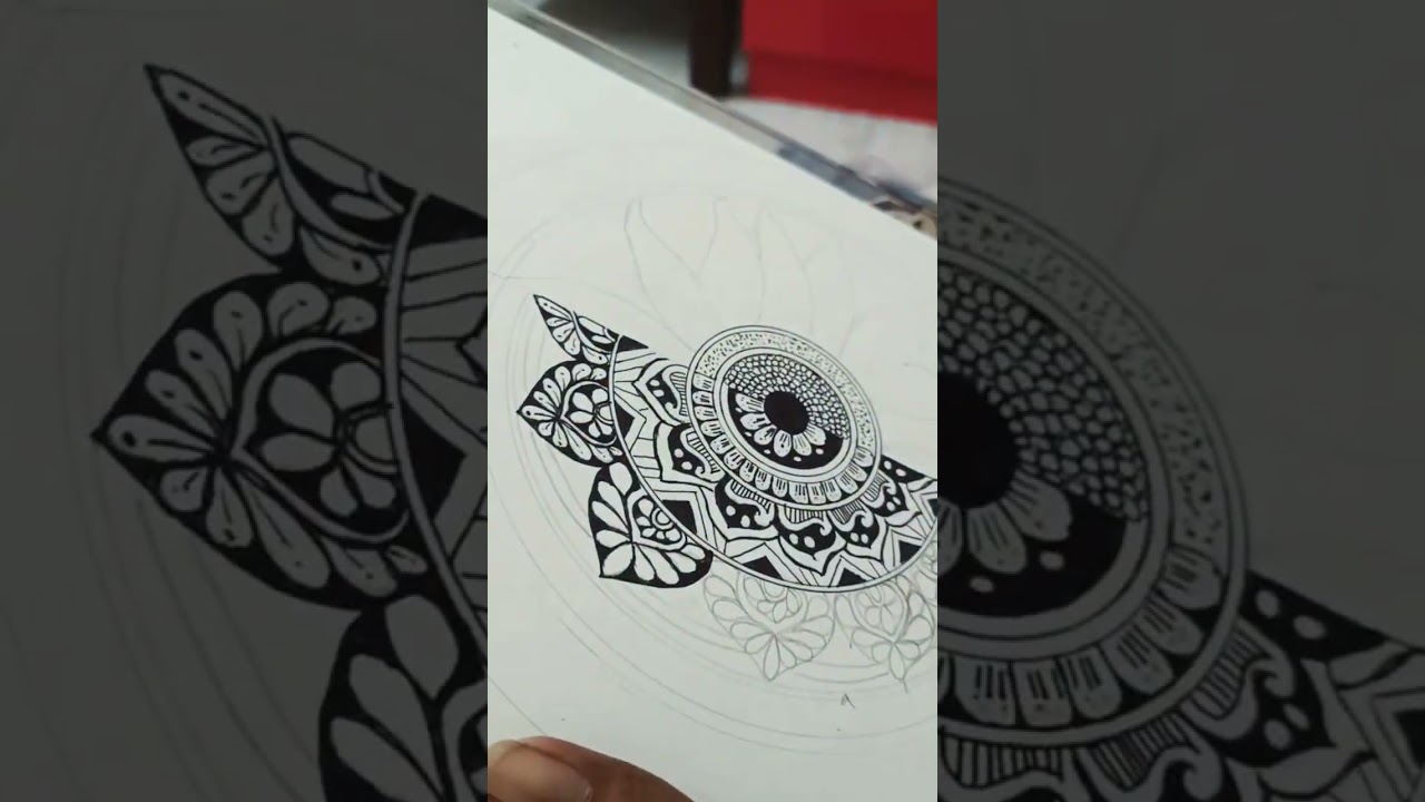 Mandala mood activated ✨... #art #newvideo #drawing 