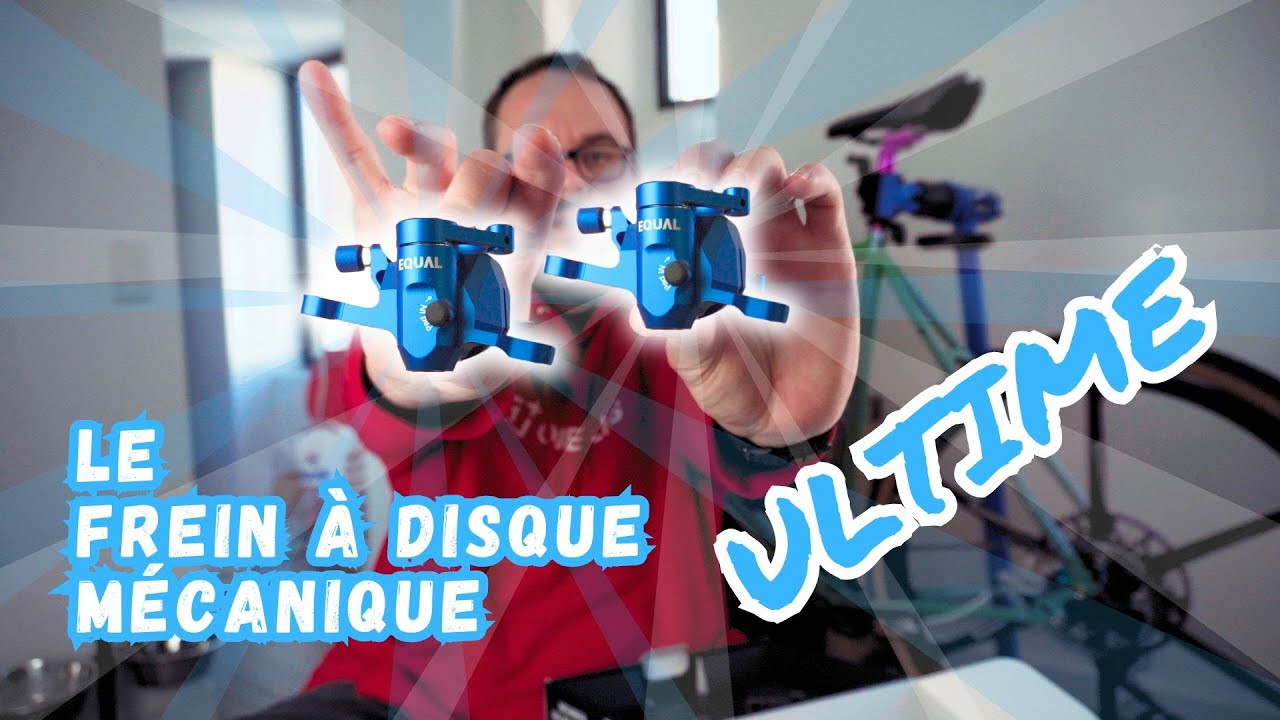 Le frein à DISQUE MÉCANIQUE c'est bien 💙 Installation des Growtac Equal