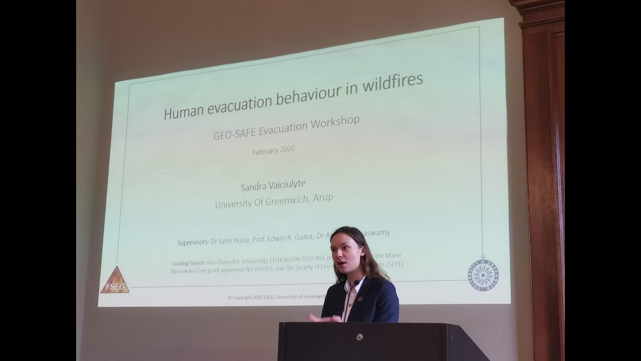 Human Evacuation Behaviour in Wildfires
