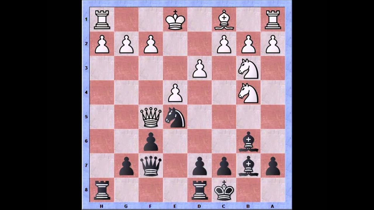 Bastiaan playing the Damiano defense