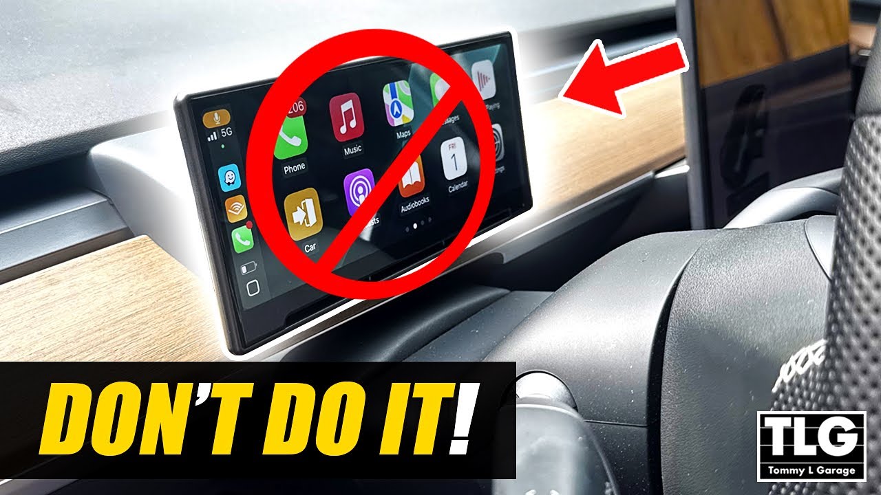 This is why you should NOT add a secondary screen to your TESLA.