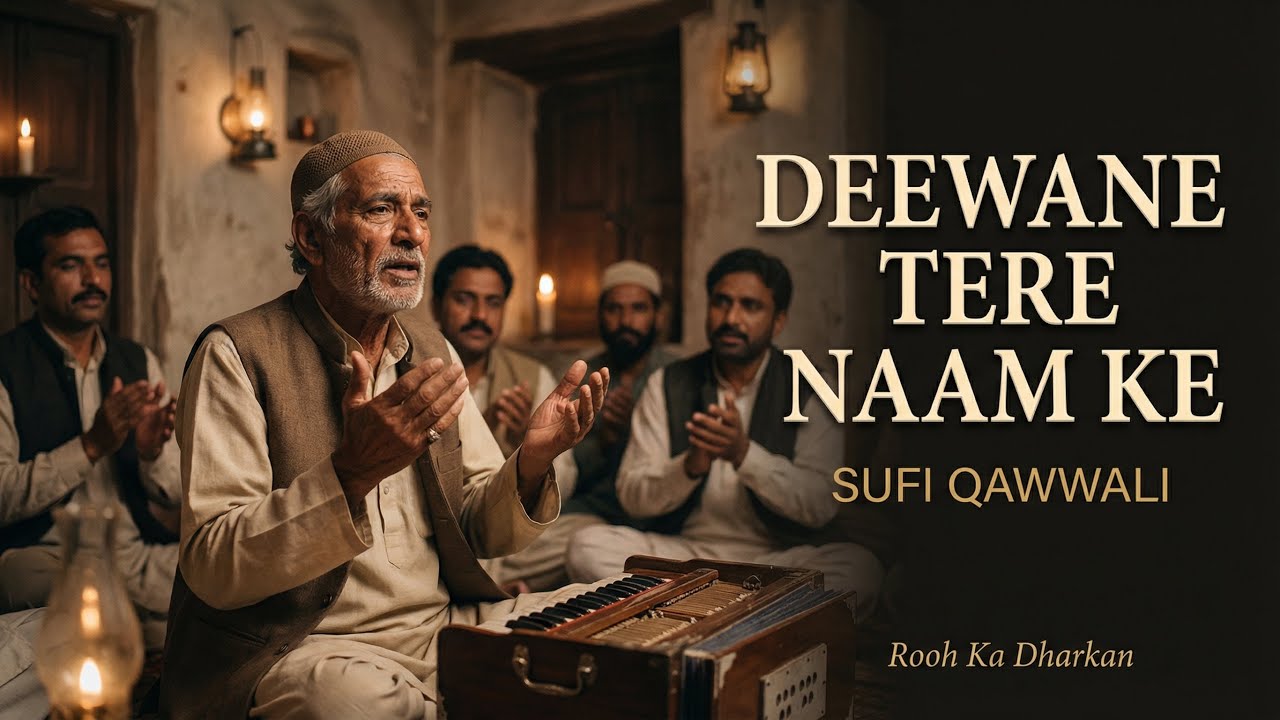 Deewane Tere Naam Ke (دیوانے تیرے نام کے) | Soulful Sufi Qawwali 2025 | Heart‑Touching Love Song