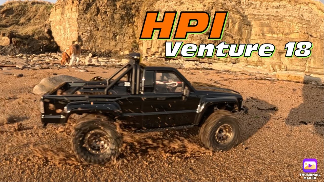 HPI Venture18 Toyota Hilux Beach Rally and trail 1/18 hobbyplus