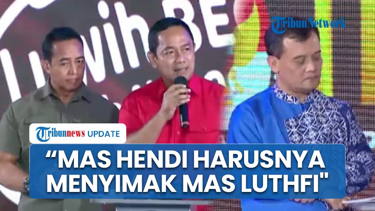 Debat Pilgub Jateng Memanas, Sindiran Pedas Taj Yasin: Mas Hendi Harusnya Menyimak Mas Luthfi Kami