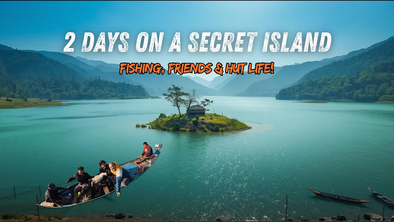 2 Days on a Hidden Island  Camping & Fishing With Friends! Part 1 @TRIPTHEWILD