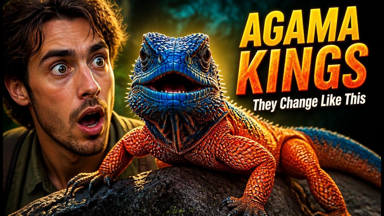 🔥Agama Lizards Mind-Blowing Facts!