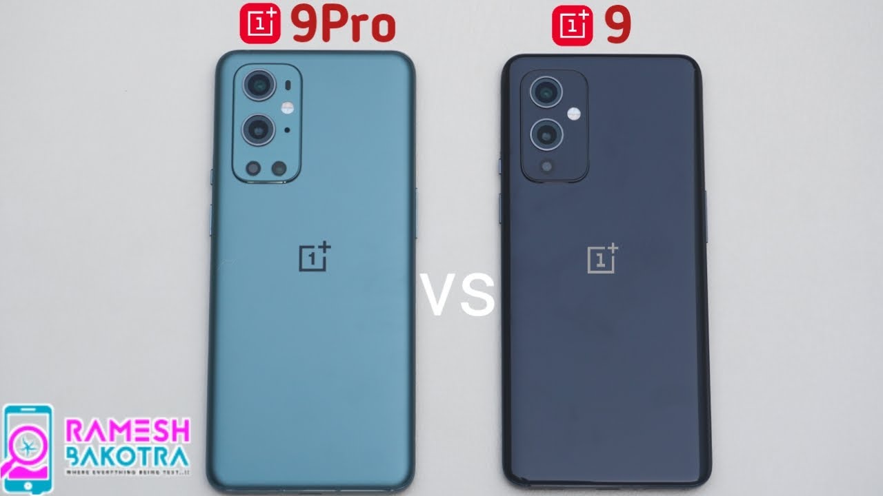 OnePlus 9 Pro vs OnePlus 9 Speed Test and Camera Comparison