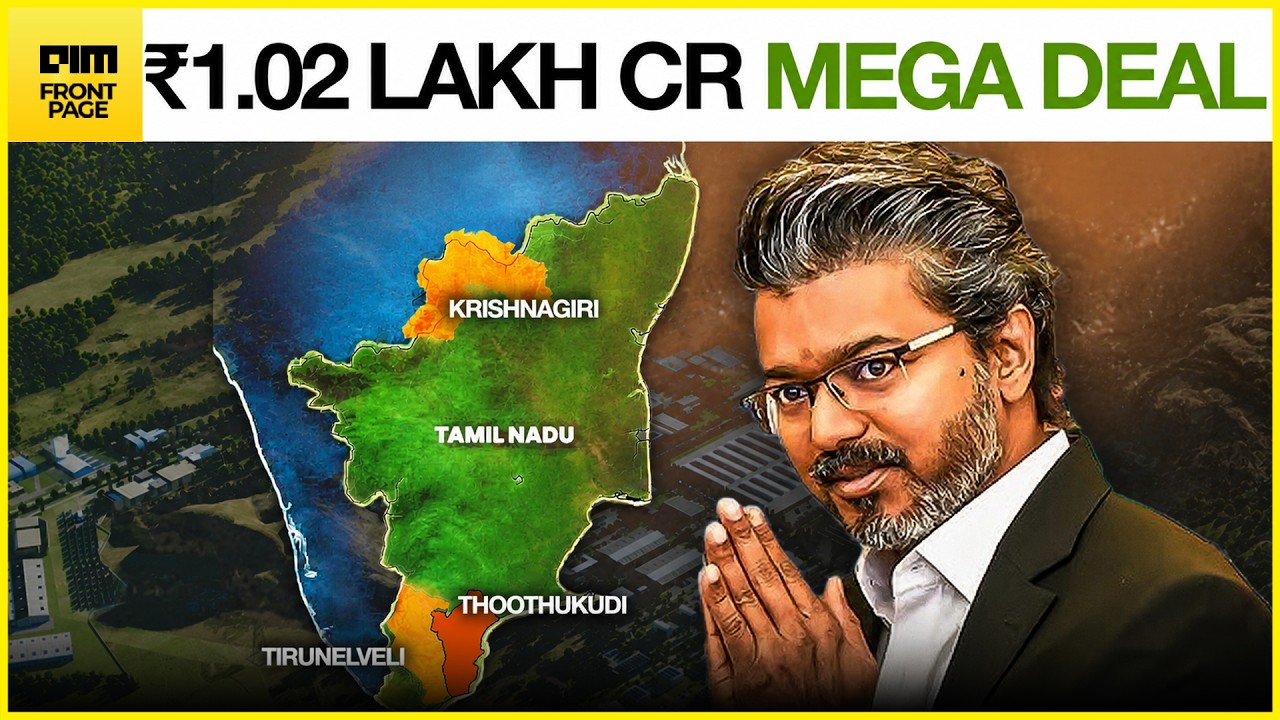BREAKING: Tamil Nadu Locks ₹1.02 Lakh Crore Across 104 MoUs In Just 100 Days