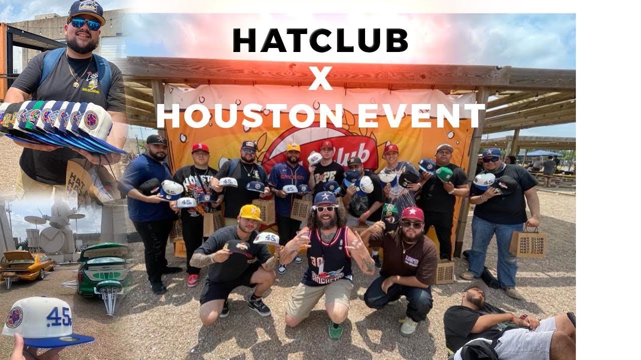 HatClub x Houston Pop Up Event