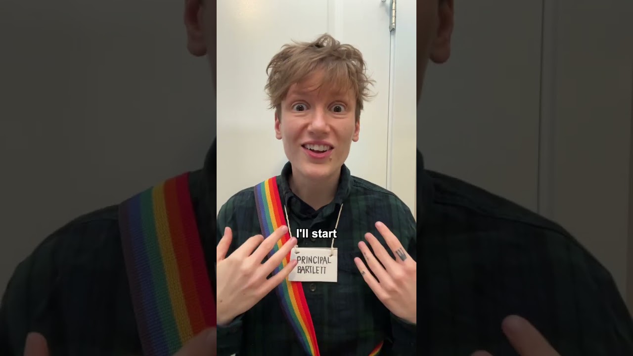 🏳️&zwj;🌈LGBTQ+ teacher struggles at school #shorts #lgbtq Follow Me on YouTube!🙌