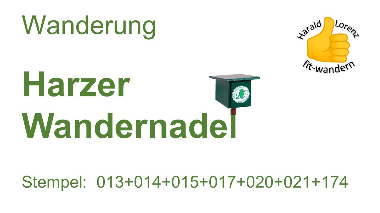 Meine Kaiser-Wanderung: Stempel 013, 014, 015, 017, 020, 021 und 174