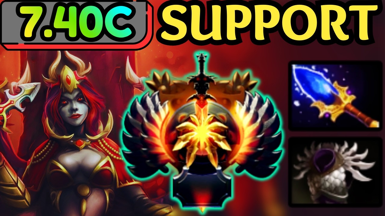 🔥 Queen of Pain Soft Support — IMMORTAL Impact 🔥 Dota 2 Support