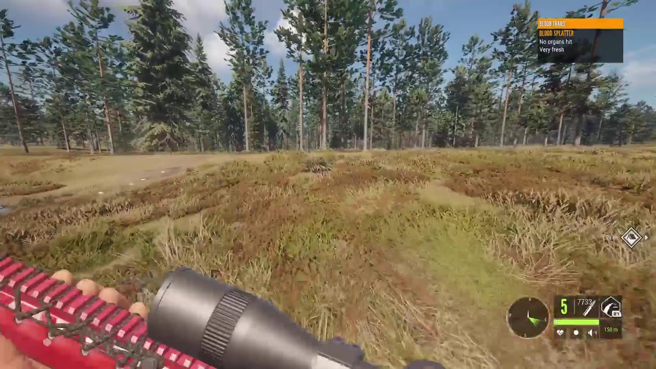 theHunter: Call of the wild Great One White tail grinding on Revontuli