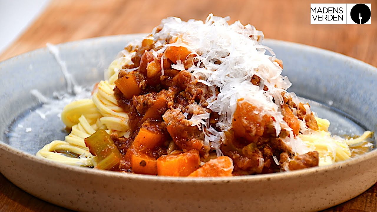 Pasta med kødsovs - den klassiske grundopskrift