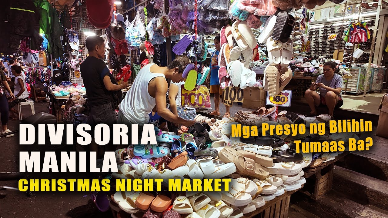 DIVISORIA MANILA Night Market - CHRISTMAS PRICE UPDATE Magkano Na Ang Presyo | 2025 Tour