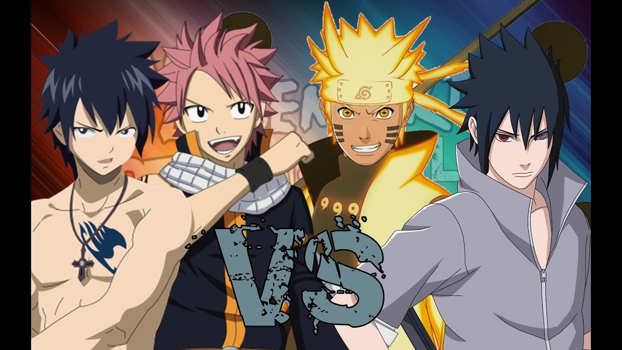 Natsu & Gray vs Naruto & Sasuke. Duelos Legendarios de Rap de la Historia T2 | ft. Raperos Pro