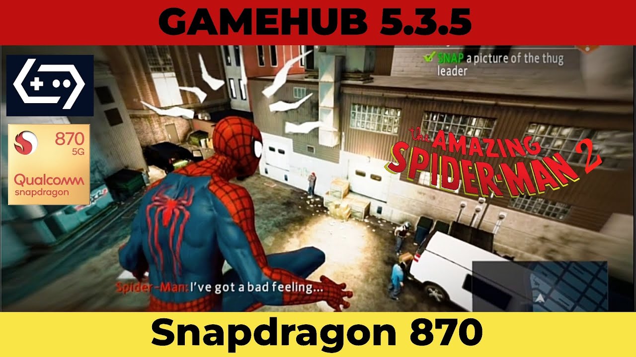 The Amazing Spiderman 2 PC | GAMEHUB v5.3.5 | Snapdragon 870 POCO F3