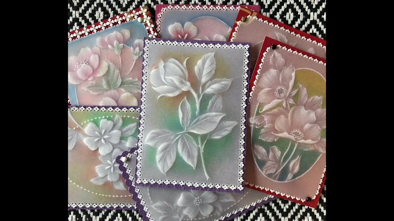 Tutorial 2: Parchment Craft Embossing on Leaves by Kanny