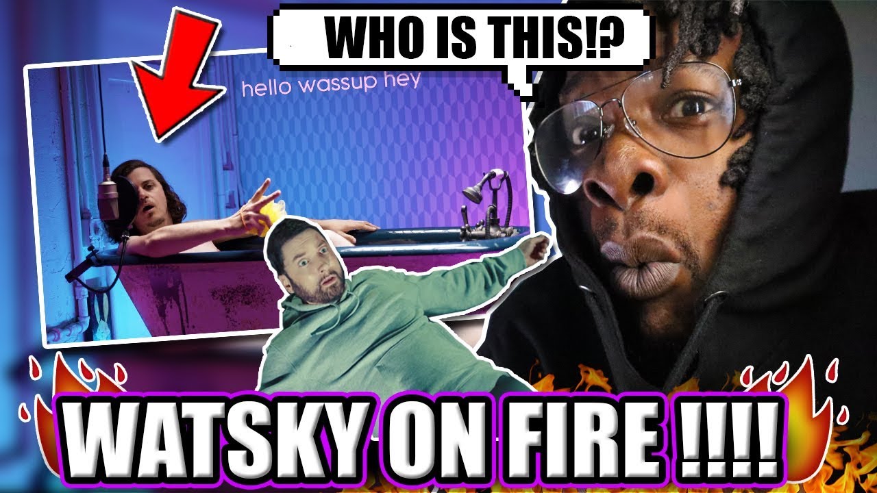 Watsky - Godzilla Challenge (REACTION!)