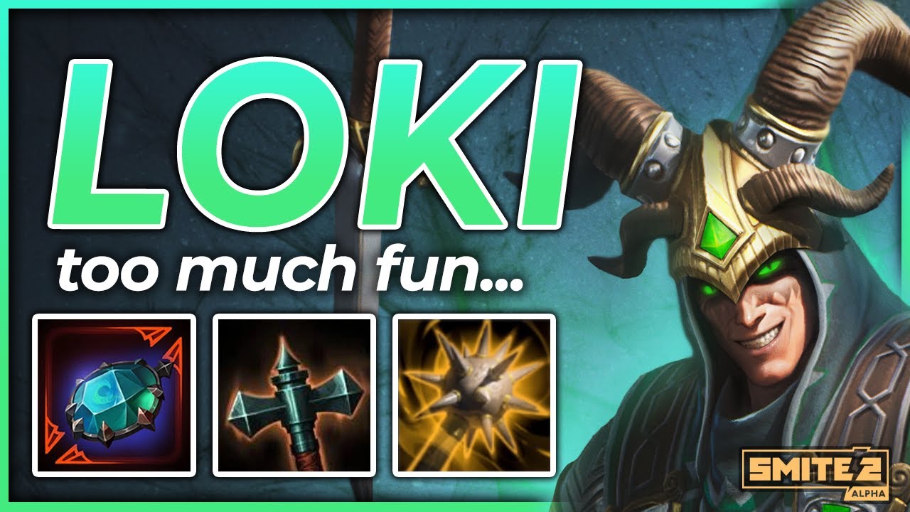 this is why Loki in SMITE 2 is busted...