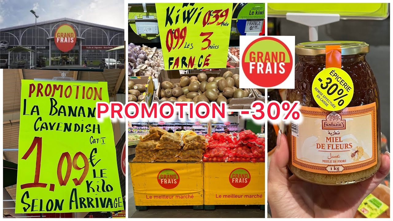 GRAND FRAIS PROMOTION ALIMENTATION - #grandfrais #alimentation #promo #promotion #bonplan