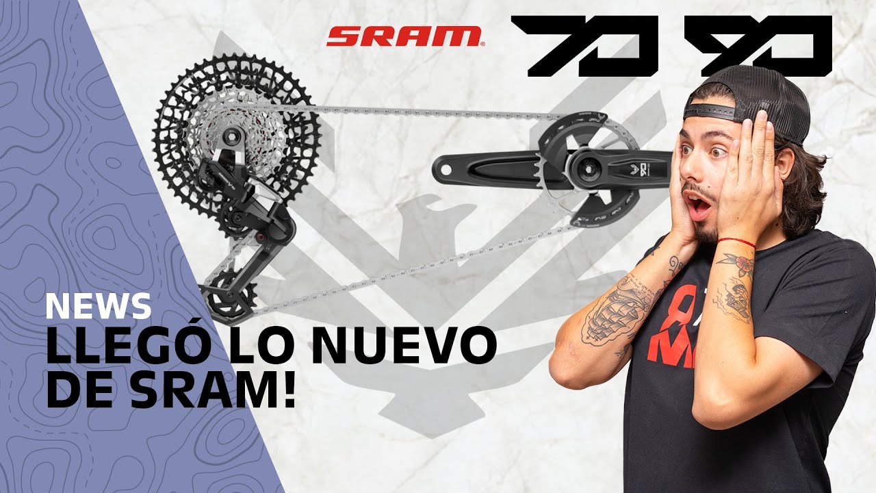 CONOCE LA TRANSMISION SRAM 70 Y 90