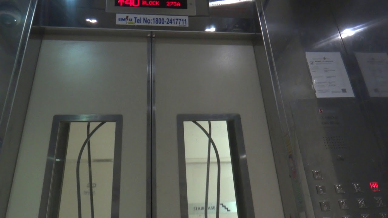 Blk 273A Bishan Residental HDB, Singapore - Sigma Ds4 High-Speed Elevator