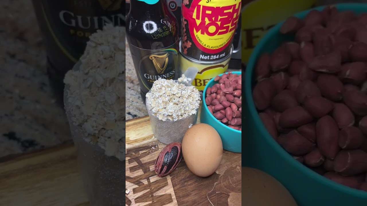 Jamaican punch | How to make Jamaican strong back drink | Peanut Punch 🇯🇲