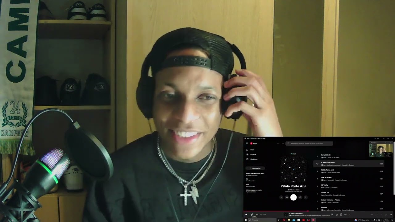 ME EMOCIONEI | Bruno React | KANT-PALIDO PONTO AZUL(PART I)